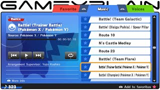 Smash Bros. Wii U - Complete Default Song List (323 Songs!)