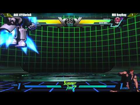 UMVC3 Grand Final AGE NYChrisG  vs MH RayRay - Summer Jam 7 Tournament