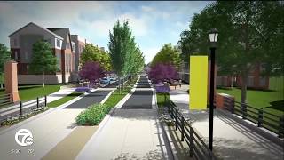 Macomb Township breaks ground on Broughton Road expansion to create new downtown