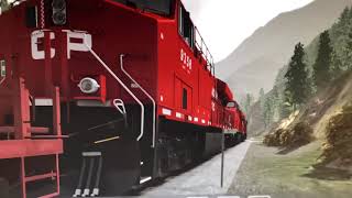 CP Rogers Pass: Flat Creek to Connaught Tunnel west portal