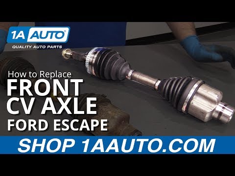 How to Replace Front CV Axle 01-12 Ford Escape