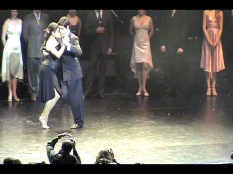 Campeones Mundiales Tango Salón 2010 : Sebastián Jimenez y María Inés Bogado