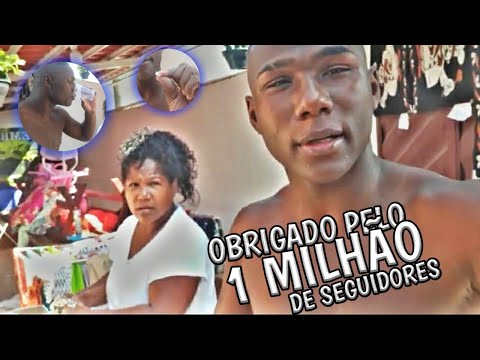 Muito obrigado 😍👏1 milhão de seguidores 😂😂