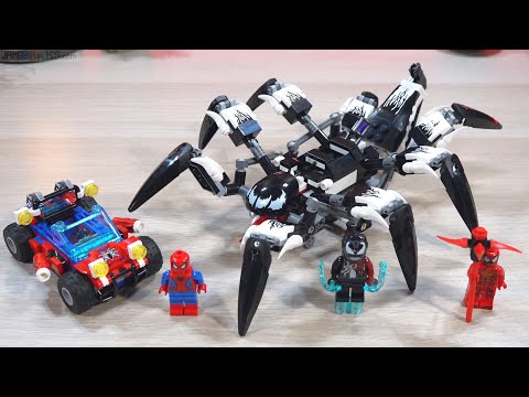 Build ⏩ LEGO Spider-Man Venom Crawler 76163