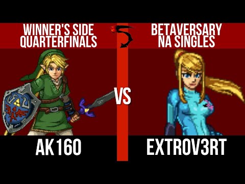 Betaversary NA: AK160 (Link) vs Extrovert (Zero Suit Samus) - SSF2 Winners Quarterfinals