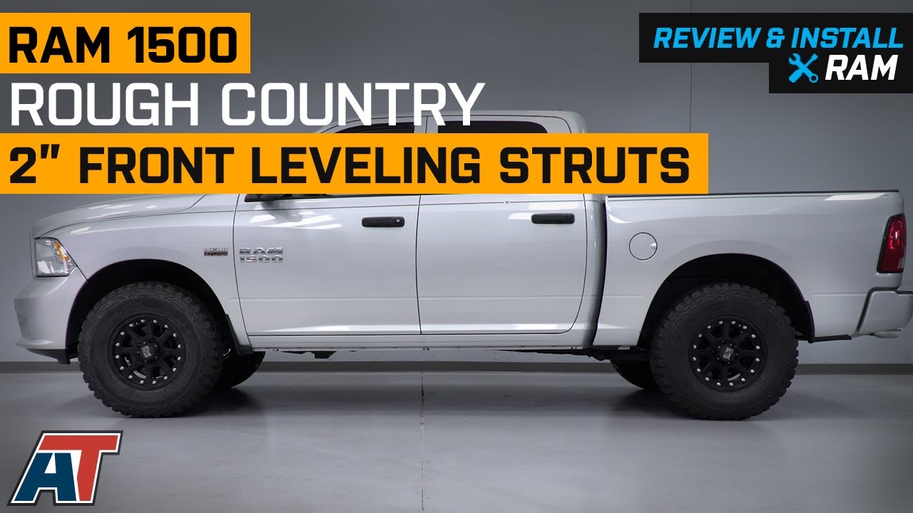 2012-2018 Ram 1500 Rough Country 2 Front Leveling Struts Review & Install
