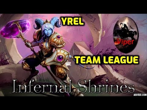 Heroes of the Storm - Yrel - Infernal Shrines - Team League (HotS Gameplay)