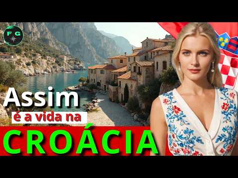 Assim é a Vida na CROÁCIA | O Paraíso Escondido do Mar Adriático que Ninguém Conhece