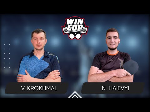 02:40 Vitalii Krokhmal - Nazarii Haievyi West 7 WIN CUP 28.06.2024 | Table Tennis WINCUP