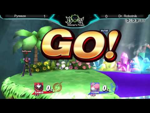 Black wolf March Pyreeze (samus) vs Dr.Robotnik (yoshi) losers semifinals