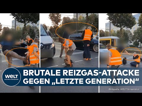 "LETZTE GENERATION": SCHWERE KÖRPERVERLETZUNG - Polizei ermittelt gegen hemmungslosen Autofahrer