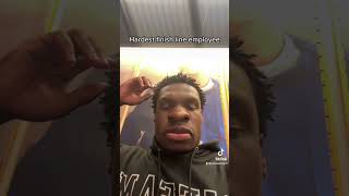 Hardest finish line employee