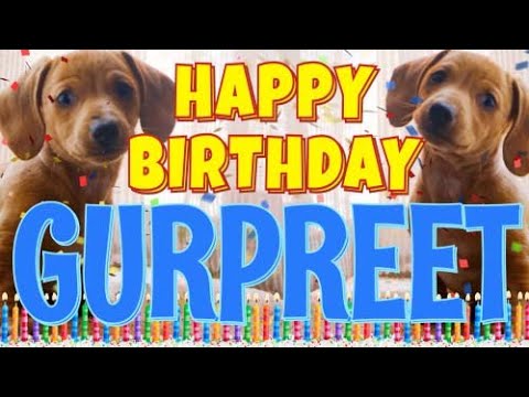 Happy Birthday Gurpreet! ( Funny Talking Dogs ) What Is Free On My Birthday