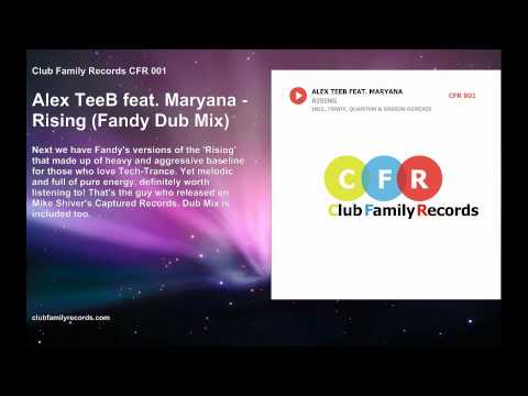 Alex TeeB feat. Maryana - Rising (Fandy Dub Mix) [Club Family Records]
