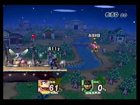 ADHD (Diddy) vs Ally (Snake) 1