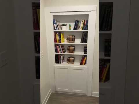 Secret Bar Hidden Behind Bookshelf || ViralHog