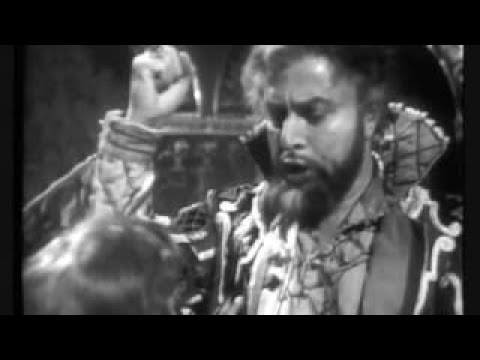 Boris Christoff: Death scene of Boris Godunov - part I of II