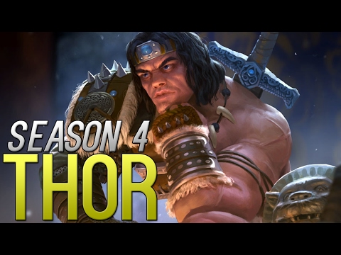THOR IS HERE! (Season 4 Thor Build) Thor Clash Gameplay! (SMITE)