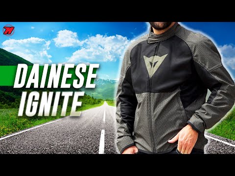 Review chaqueta DAINESE IGNITE AIR TEX, perfecta PARA VERANO ☀️🏍️
