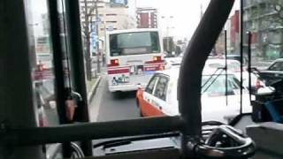 preview picture of video 'Nishitetsu Bus in Fukuoka'