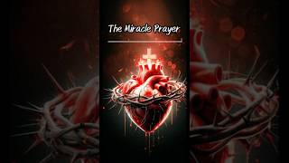 The Miracle Prayer to the Sacred Heart of Jesus #shorts #miraculousprayer #miracles #sacredheart