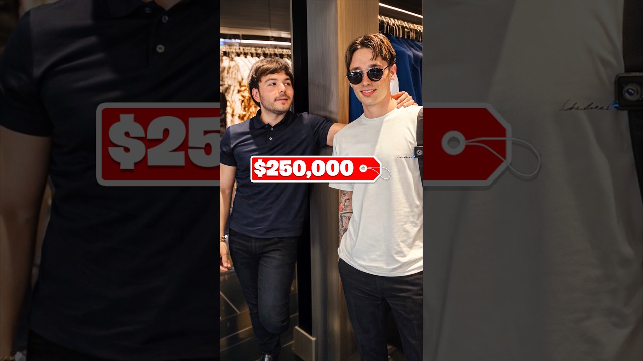 🤑 Peso Pluma & Tito Double P spend $250,000 shopping! #pesopluma #titodoublep #agushtopapa