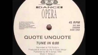 Quote Unquote - Tune In