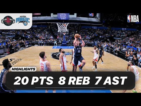 FRANZ WAGNER vs HOUSTON ROCKETS | 20 PTS - 8 REB - 7 AST | 03-19-2025 Highlights