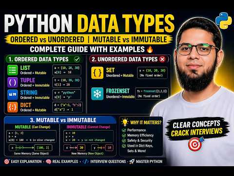 Ordered Vs Unordered Mutable Vs Immutable In Python Complete Guide