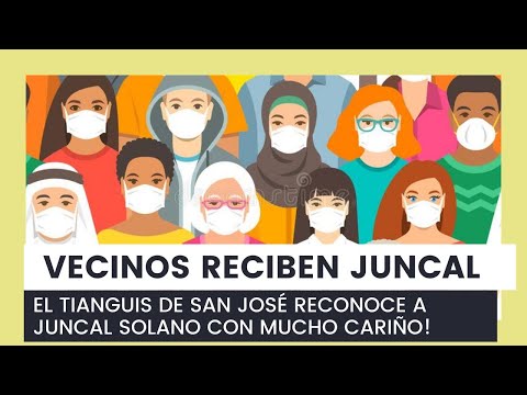 EXCLUSIVA! JUNCAL SOLANO LLEGA A TIANGUIS DE SAN JOSÉ A TRABAJAR A TODO VAPOR!