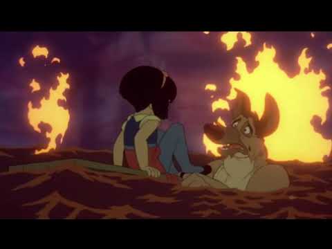 Charlie saves Ann-Marie in All Dogs Go to Heaven (1989). #mgm