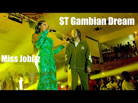 ST Gambian Dream & Miss Jobizz Performing together - Miss Jobizz Album Launching