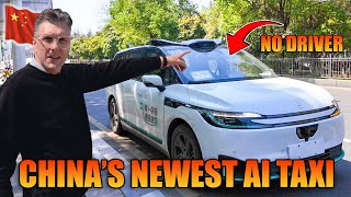 Taking a driverless robo-taxi in WuHan
