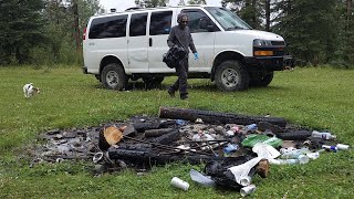 Trashed Campsites - Service - And Searching for Van Life Adventures!