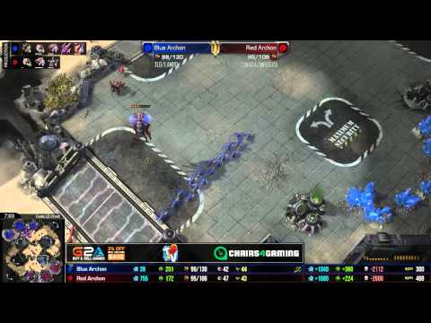 TLO + Lambo vs. Dimaga + WhiteRa G1 -ZvP - Rocketbeans Archon Mode Cup #3