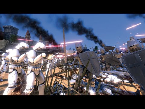 5,000 STORMTROOPERS VS 10,000 HEAVY KNIGHTS - UEBS MODS - Ultimate Epic Battle Simulator
