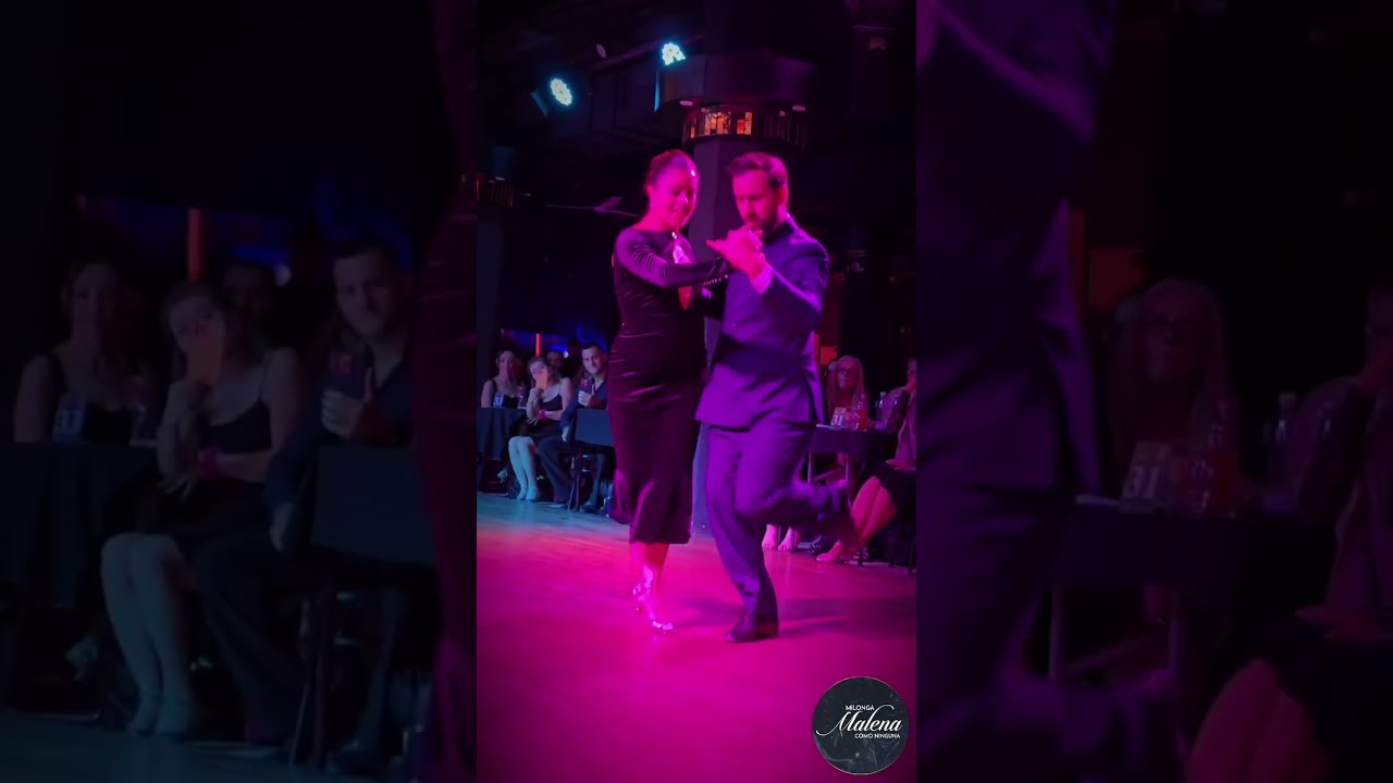 Vanesa Villalba & Facundo Piñero en el festejo de los 12 años de Milonga Malena