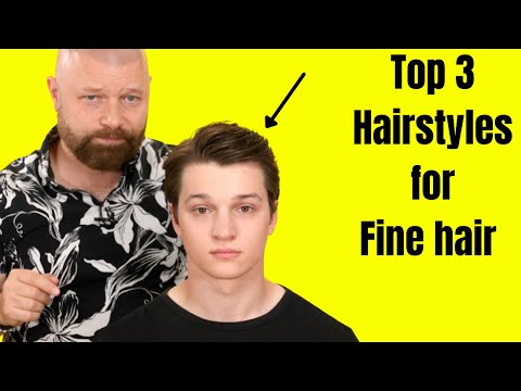 Top 3 Hairstyles for Straight Hair - TheSalonGuy