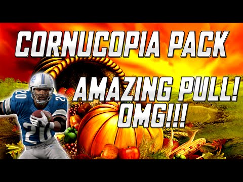 CORNUCOPIA PACK OPENING! | Crazy Pulls OMG! | Madden 15 Ultimate Team