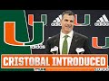 Mario Cristobal Introduced as Miami Coach | CBS Sports HQ