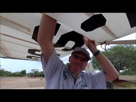 Light Sport Aircraft Pre-flight Checks of Bush-cat/captured with Insta360 ONE x2
