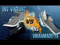 INS Vikrant VS INS Vikramaditya: The Ultimate Showdown