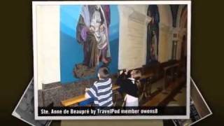 preview picture of video 'The Feast Day of Saint Anne, Mother of Mary Owens8's photos around Sainte-Anne-de-Beaupré'