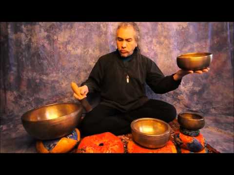 Meditation/2nd Chakra with Tibetan Singing Bowls .wmv