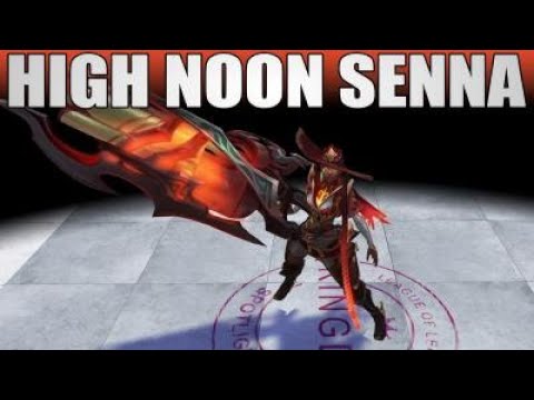 High Noon Senna Ruby Chroma 2020 - League Of Legends