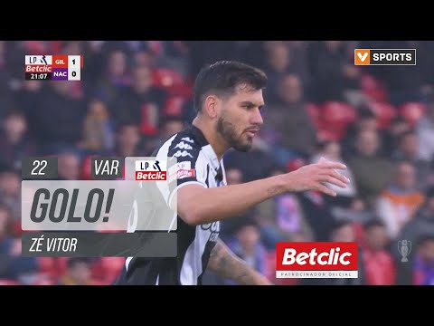 Golo Zé Vitor: Gil Vicente 1-(1) Nacional (Liga 25/26 #18)