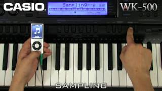 Video thumbnail for СИНТЕЗАТОР CASIO WK-500 by AKK0RD