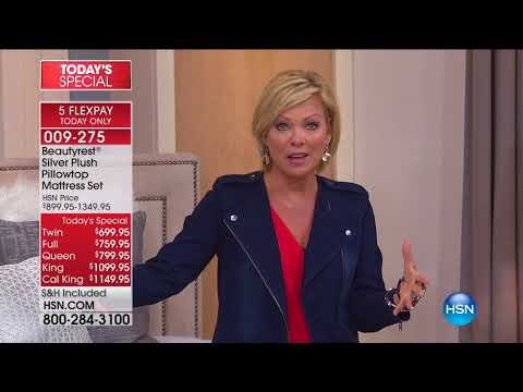 HSN | Beautyrest Mattresses 09.04.2017 - 05 PM