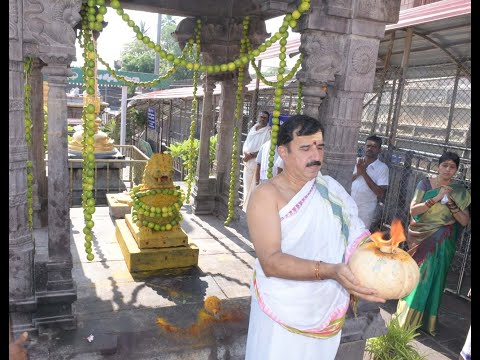 Bhramaramba Mallikarjuna Swamy Kumbotsavam Pooja Srisailam,Kurnool,Vizagvision....
