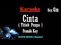 Cinta Karaoke Titiek Puspa Nada Wanita Cewek Female Key Gm